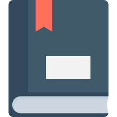 
Book Flat Vector Icon
