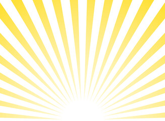 Sunlight abstract background. Powder yellow color burst background.