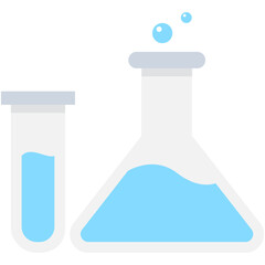 
Lab Test Flat Vector Icon 
