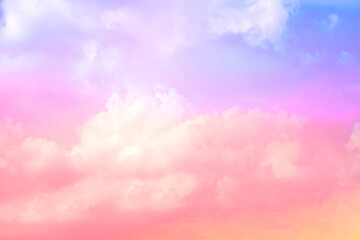 Obraz na płótnie Canvas sunset sky with clouds background, Beautiful Amazing shape