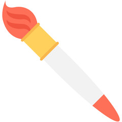 
Brush Flat Vector Icon
