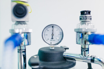 Oxygen inhalation equipment at the hospital room