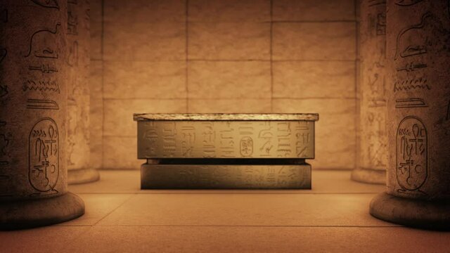 Pyramid Giza Cairo Tomb, Hieroglyphics on Ancient Egyptian Stone Carving background