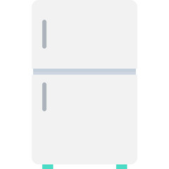 
Fridge Flat Vector Icon
