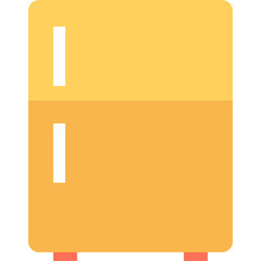 
Fridge Flat Vector Icon
