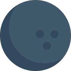 
Alley Ball Flat Vector Icon
