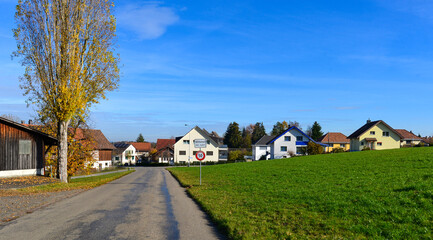 Fototapeta na wymiar Wittenwil Gemeinde Aadorf im Bezirk Münchwilen - Kanton Thurgau / Schweiz