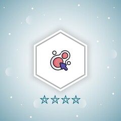     bio vector icon modern