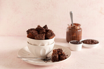 cup of coffee with chocolate