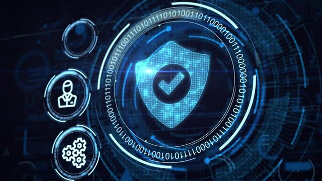 Cyber security data protection business technology privacy concept