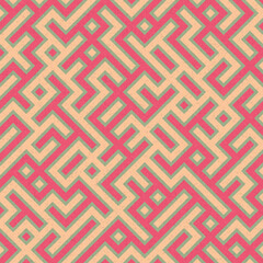 Abstract Geometric Pattern generative computational art illustration