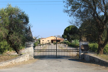 gate to the castle