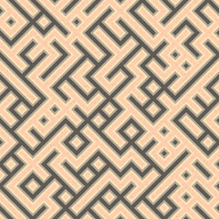 Abstract Geometric Pattern generative computational art illustration