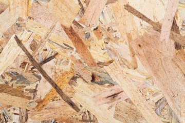 Wooden oriented strand board