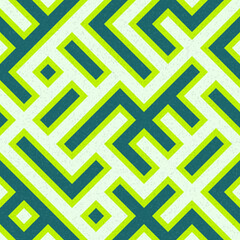 Abstract Geometric Pattern generative computational art illustration