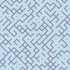 Abstract Geometric Pattern generative computational art illustration