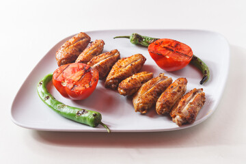 grilled chicken wings