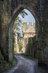 Gwrych Castle near Abergele North Wales