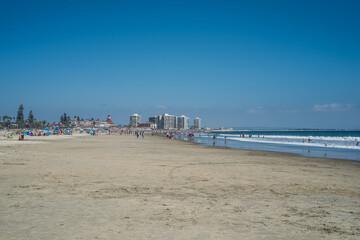 View from Coronado beach, California, USA