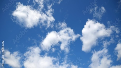 青空と雲 微速度撮影 Wall Mural Wallpaper Murals Image360