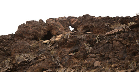 Gran Canaria, landscapes along the hiking route around the ravive Barranco del Toro at the southern part of the 
island, full of caves and grottoes, close to San Agustin resort
