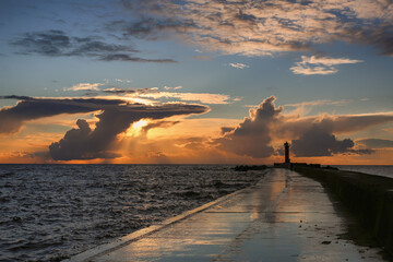 Mangalsala lighthouse, Riga