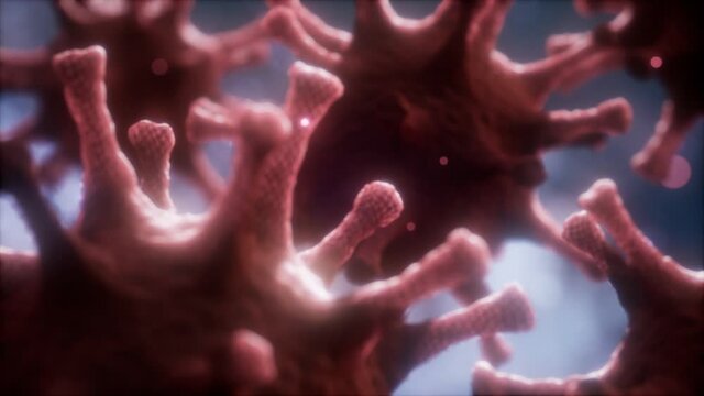Coronavirus nCoV respiratory virus concept