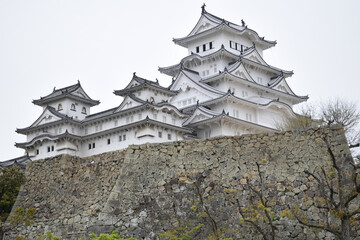 Fototapeta premium Himeji Castle in the city of Himeji, Hyogo Prefecture, Japan