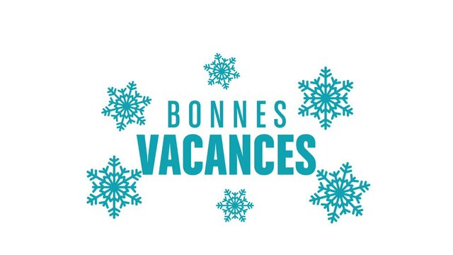 bonne vacances