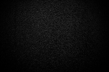Simple black realistic background for product or text backdrop design