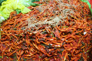 Naklejka premium Korea traditional food - kimch