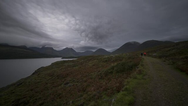 Timelapse video of the Cuillin Hills on the Isle of Skye, Scotland.
