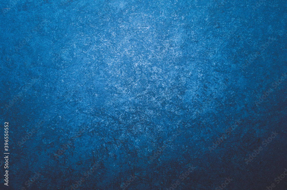 Aufkleber simple blue color trend wallabstract background for present content advertising product or text back