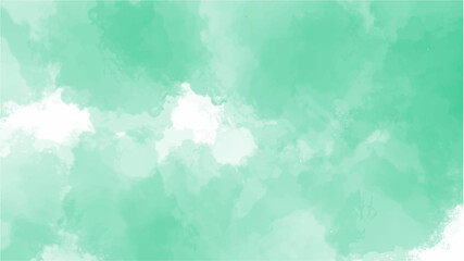 Green watercolor background for textures backgrounds and web banners design