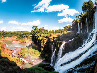 river in the mountains iguazu falls 