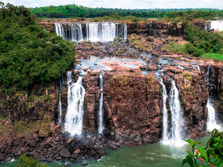 Fototapeta premium waterfall in the mountains