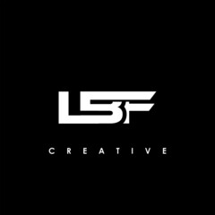 LBF Letter Initial Logo Design Template Vector Illustration © makrufi