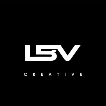 LBV Letter Initial Logo Design Template Vector Illustration