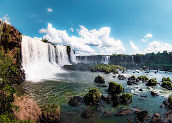 falls country iguazu falls 