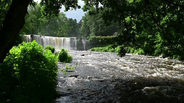 Waterfall Keila Joa Estonia