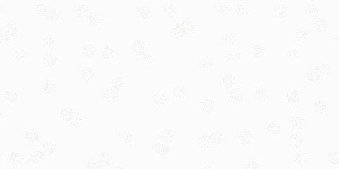 Light purple vector doodle pattern with flowers.