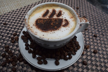 Cappuccino de chocolate