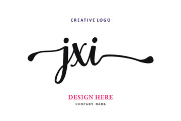 JXI lettering logo is simple, easy to understand and authoritative