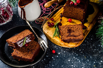 Chocolate Gingerbread Cake