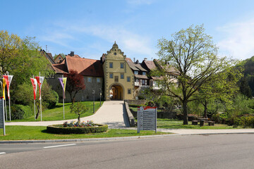 The City of Forchtenberg in Hohenlohe, Germany