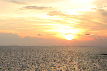 Fototapeta premium sunset on the beach