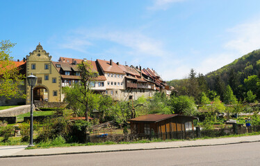 The City of Forchtenberg in Hohenlohe, Germany