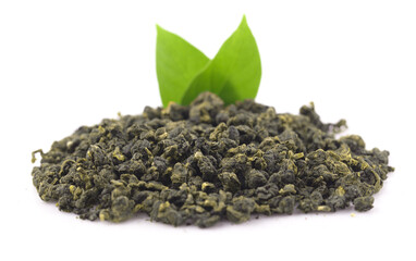 Tieguanyin chinese isolated on a white background