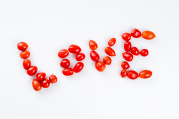 Directly above view the word 