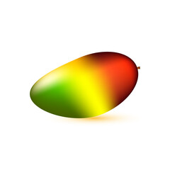 Colorful mango icon